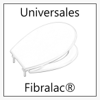 Asientos y tapas wc Universal Fibralac