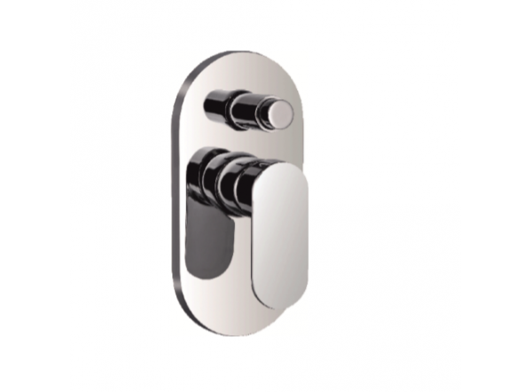 Monomando de ducha empotrar Dessin cromo