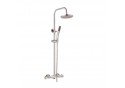 Columna telescópica ducha Aretha con termostática cromo