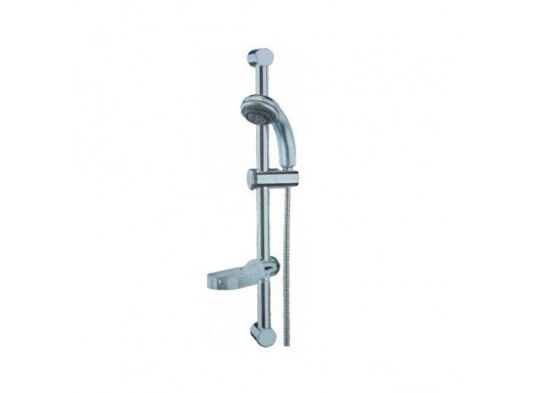 Kit de ducha Aqua cromo-mate