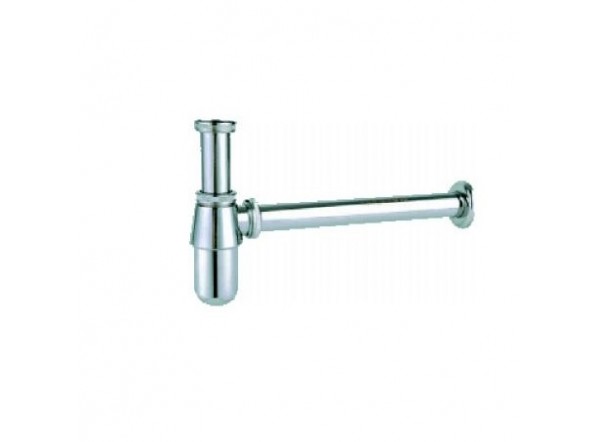 Sifón botella Toc latón cromado