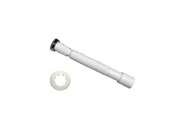 Tubo sifón extensible blanco 1"1/2