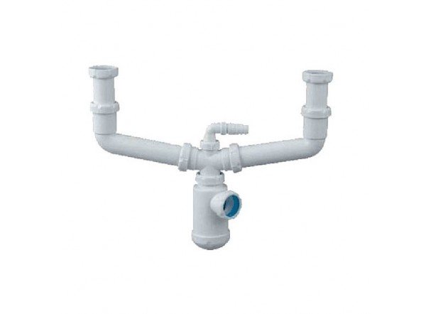 Sifón doble botella extensible