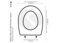 Asiento tapa wc Ideal Standard Laguna