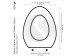 Asiento tapa wc Jacob Delafon Venus